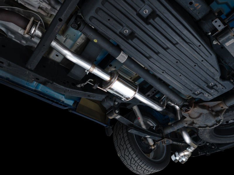 AWE 21 - 25 Ford F150 (14th Gen Reg Cab) Cat - Back Exhaust - 4.5in Dual Side Exit Chrome Tips Catback