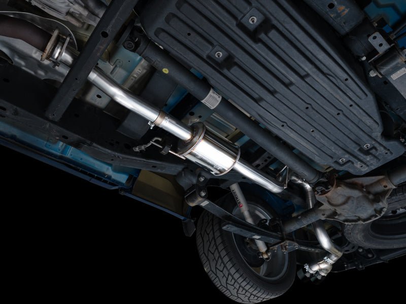 AWE 21 - 25 Ford F150 (14th Gen Reg Cab) Cat - Back Exhaust - 4.5in Dual Side Exit Diamond Black Tips Catback