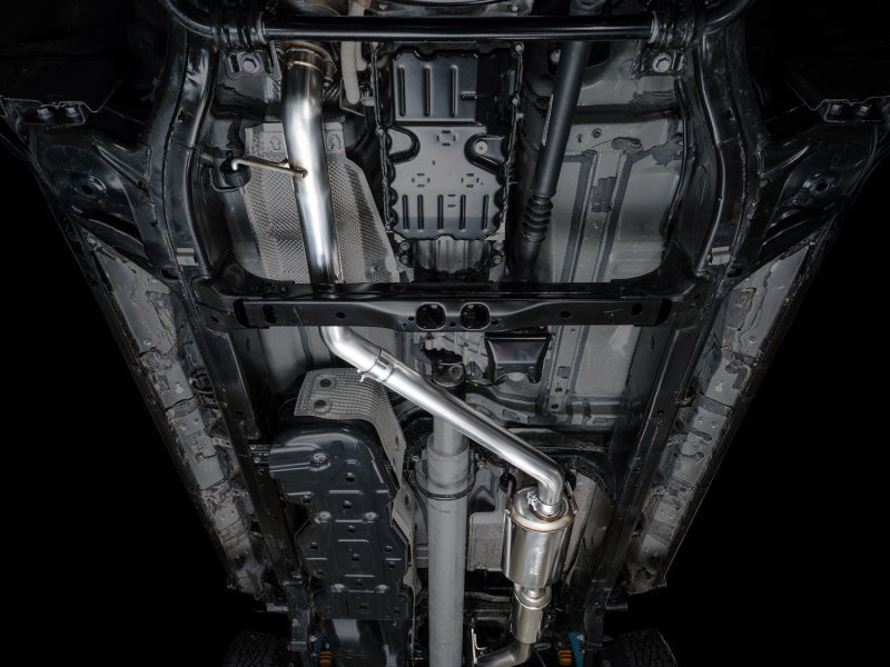 AWE Exhaust for 4th Gen Toyota Tacoma Dual Chrome Silver Tips Catback