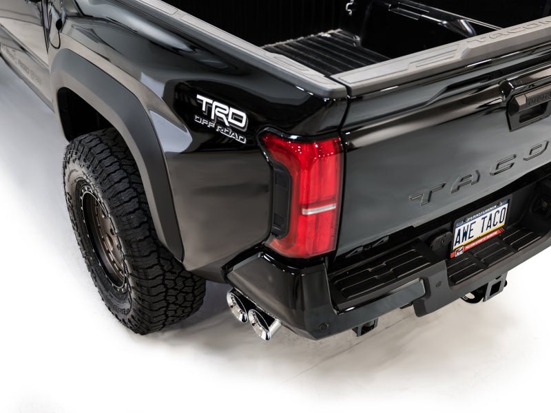 AWE Exhaust for 4th Gen Toyota Tacoma Dual Chrome Silver Tips Catback