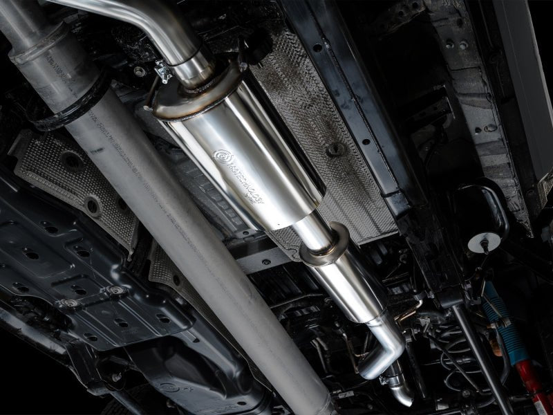 AWE Exhaust for 4th Gen Toyota Tacoma Dual Chrome Silver Tips Catback