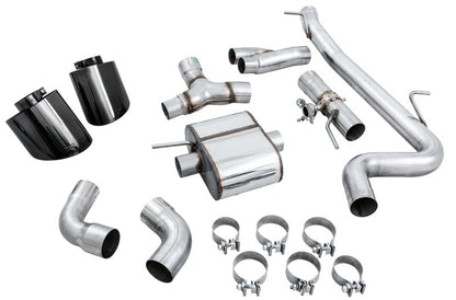 AWE Tuning 18 - 19 Audi TT RS 2.5L Turbo Coupe 8S/MK3 SwitchPath Exhaust w/Diamond Black RS - Style Tips Catback