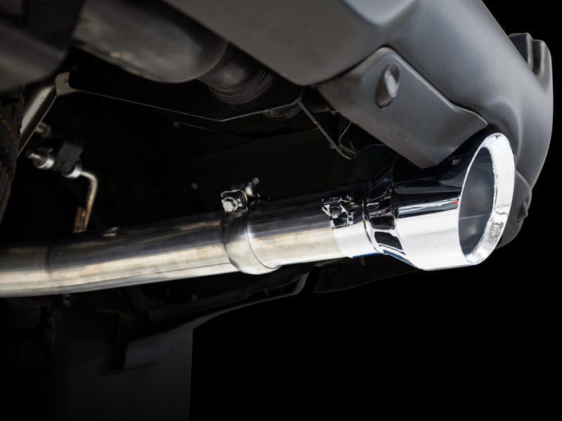 AWE Tuning 19 - 21 RAM 1500 5.7L (w/Cutouts) 0FG Dual Rear Exit Cat - Back Exhaust - Chrome Silver Tips Catback
