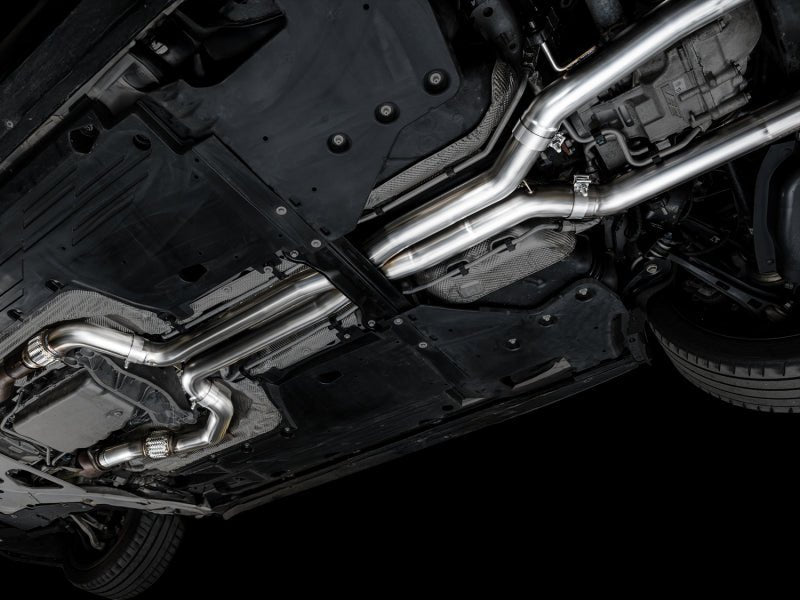 AWE Tuning 2021+ Cadillac CT4 - V Blackwing SwitchPath Exhaust - Chrome Silver Tips Catback