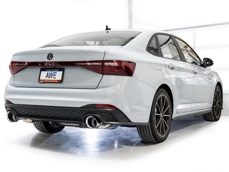 AWE Tuning 22-25 Volkswagen Jetta GLI Touring Edition Exhaust - Chrome Silver Tips-Catback-AWE Tuning