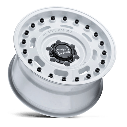 Black Rhino AXLE Gloss White 17x9.5 -18 6x139.7mm 112.1mm