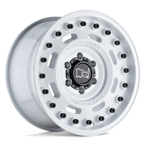 Black Rhino AXLE Gloss White 17x9.5 -18 6x139.7mm 112.1mm
