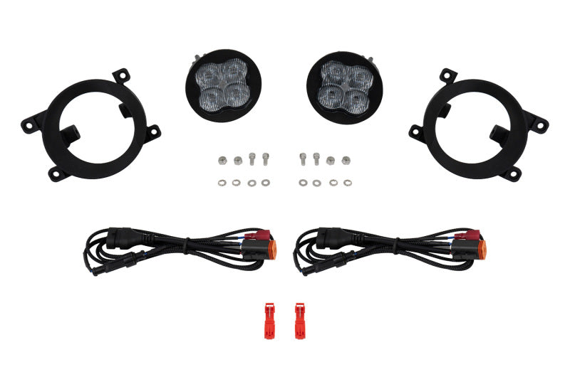 Diode Dynamics 13-15 Toyota RAV4 SS3 LED Foxbeam Fog Light Kit