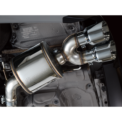 AWE Tuning 19-23 Audi C8 S6/S7 2.9T V6 AWD Touring Edition Exhaust - Chrome Silver Tips