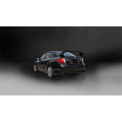 Corsa 11-13 Subaru Impreza Sedan STI 2.5L Turbo Manual Black Sport Cat-Back Exhaust