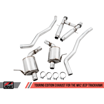 AWE Tuning 2020 Jeep Grand Cherokee SRT/Trackhawk Touring Edition Exhaust - Use w/Stock Tips
