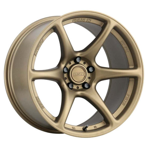 Kansei K11B Tandem 18x9.5in / 5x114.3 BP / 22mm Offset / 73.1mm Bore - Bronze Wheel