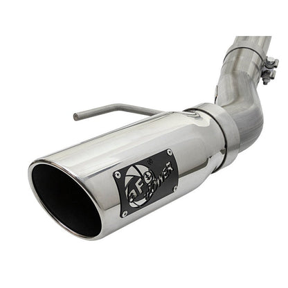 aFe MACHForce XP Exhaust Cat-Back SS-409 2017 Ford F-150 Raptor V6-3.5L (tt) w/ Polished Tips