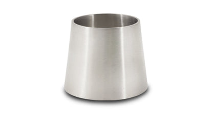 Vibrant 2in x 2.5in T304 SS Straight Reducer 2in long