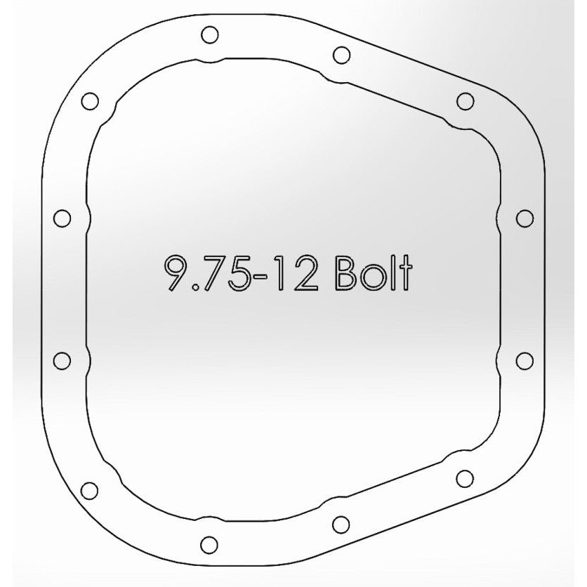 aFe Power Rear Diff Cover (Machined) 12 Bolt 9.75in 97-16 Ford F-150 w/ Gear Oil 4 QT