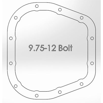 aFe Power Rear Differential Cover (Machined) 12 Bolt 9.75in 11-13 Ford F-150 EcoBoost V6 3.5L (TT)
