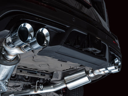 AWE Tuning 20-25 (Only Certain 2026 Models) Ford Explorer ST Touring Ed. Exhaust w/Chrome Silv Tips
