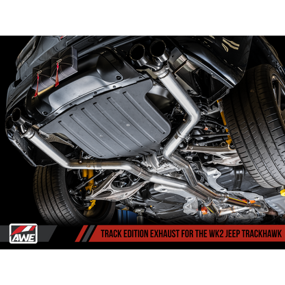 AWE Tuning 2020 Jeep Grand Cherokee SRT/Trackhawk Track Edition Exhaust - Use w/Stock Tips