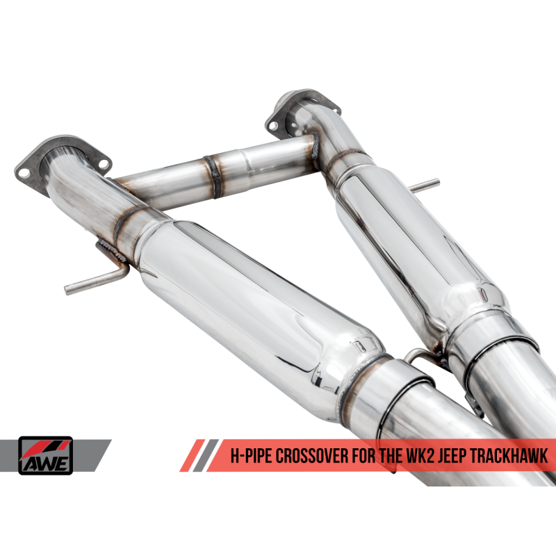 AWE Tuning 2020 Jeep Grand Cherokee SRT/Trackhawk Touring Edition Exhaust - Use w/Stock Tips