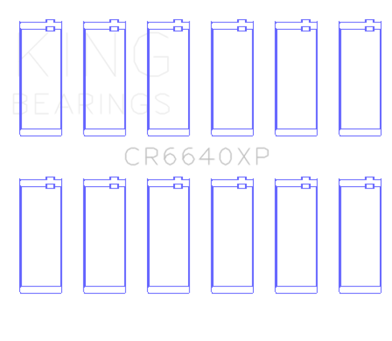 King Engine Bearings BMW M20/M50 2.0L/2.5L/2.7L Performance Rod Bearing Set - Size STD
