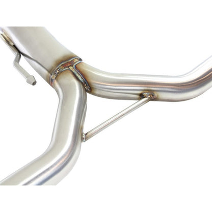 aFe Takeda Exhaust 304SS Dual Cat-Back w/ Polished Tips 13-17 Honda Accord  LX/EX/EX-L Sedan L4 2.4L