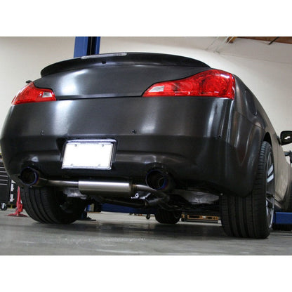 aFe Takeda 2-1/2in 304SS Cat-Back Exhaust Infiniti G37 08-13/Q60 14-15 V6-3.7 w/ Blue Flame Tips