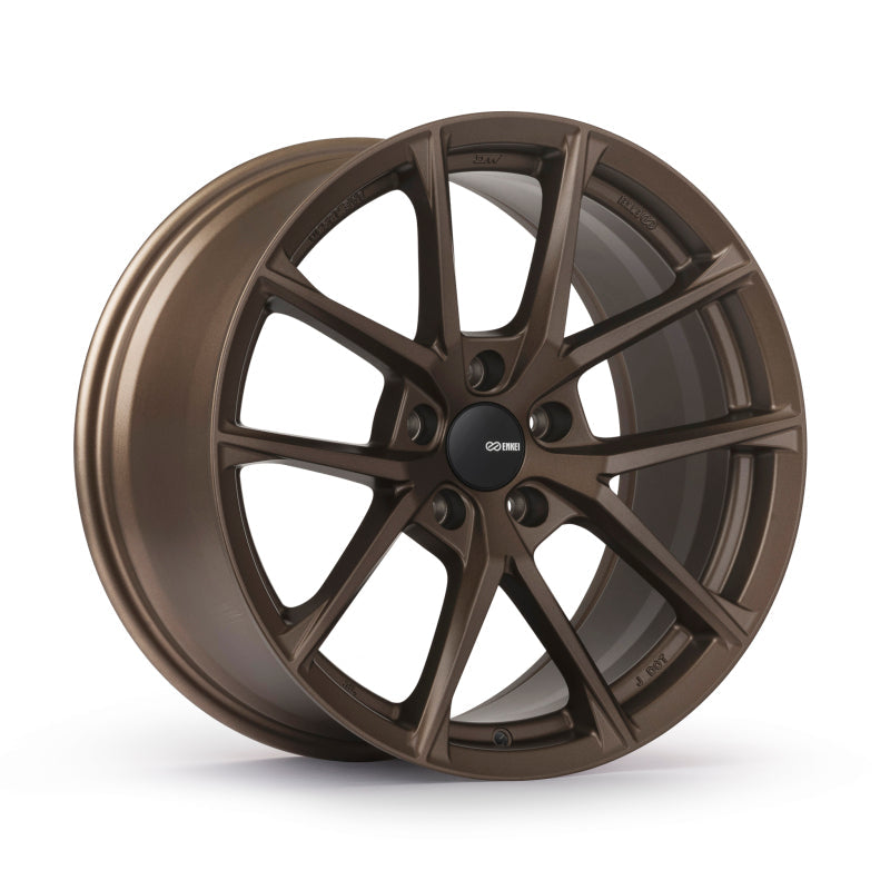 Enkei Helix 18x8 / 5x114.3 Bolt Pattern / 35mm Offset / 72.6mm Bore - Matte Bronze Wheel *MOQ 40