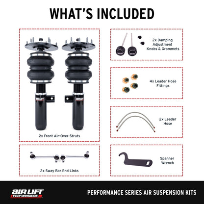 Air Lift Performance 2015-2018 BMW M3 / 15-20 M4 Front Kit (5 Bolt)