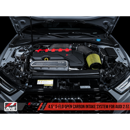 AWE Tuning Audi RS3 / TT RS S-FLO Shortie Carbon Fiber Intake