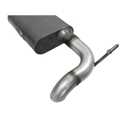 aFe Scorpion Exhaust System Cat Back 2.5in Aluminized Hi-Tuck 07-18 Jeep Wrangler JK V6 3.6/3.8L