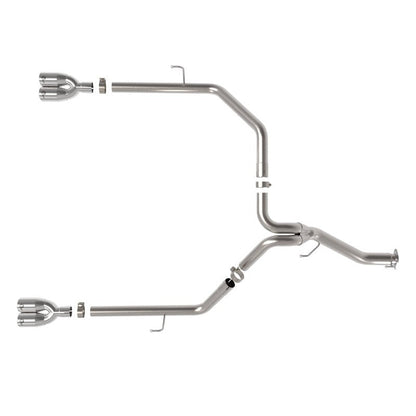 aFe Vulcan Series 3in 304SS Cat-Back 21 Jeep Gladiator V6-3.0L (td) - Dual Polished Tip