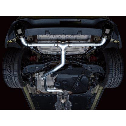 AWE 2022+ Volkswagen GTI MK8 Track Edition Exhaust - Diamond Black Tips