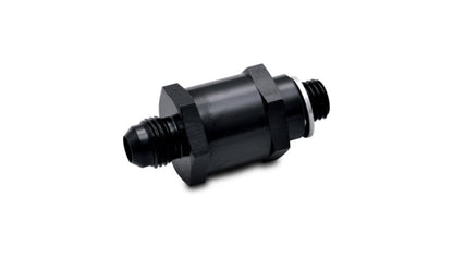 Vibrant Fuel Pump Check Valve -8AN Male Flare to 12mm x 1.5 Metric