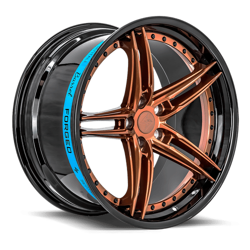 Sentali Barrel Forged SB3 Gloss Black Lip / Gloss Bronze Centre 22x9.5 +35 5x114.3mm 73.1mm