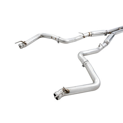 AWE Tuning 2015+ Dodge Challenger 6.4L/6.2L Supercharged Track Edition Exhaust - Use Stock Tips