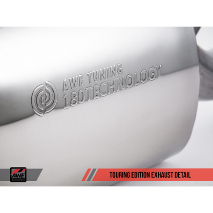 AWE Tuning Audi C7 / C7.5 S6 4.0T Touring Edition Exhaust - Polished Silver Tips