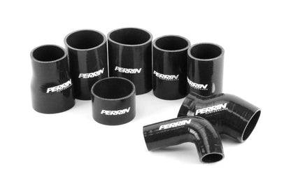 PERRIN 02-07 Subaru WRX/STI Front Mount Intercooler Boost Tube Kit - Black