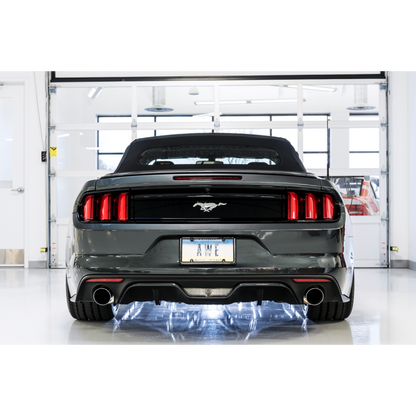 AWE Tuning S550 Mustang EcoBoost Axle-back Exhaust - Touring Edition (Chrome Silver Tips)