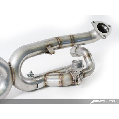 AWE Tuning Porsche 991 SwitchPath Exhaust for PSE Cars Chrome Silver Tips