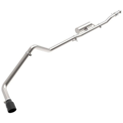 aFe POWER MACH Force-Xp 2.5in Axle-Back Exhaust System 16-20 Chevrolet Camaro SS V8 6.2L - Black