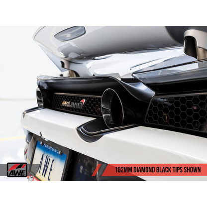 AWE Tuning McLaren 720S Performance Exhaust - Diamond Black Tips