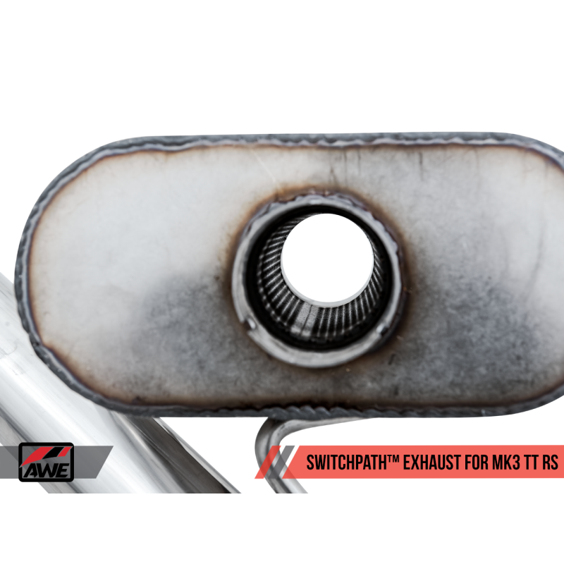 AWE Tuning SwitchPath Exhaust with Diamond Black RS-Style Tips - 18-19 Audi TTRS