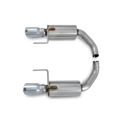 AWE Tuning S550 Mustang EcoBoost Axle-back Exhaust - Touring Edition (Chrome Silver Tips)