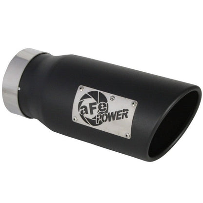 aFe Gemini XV 3in 304 SS Cat-Back Exhaust 19-21 Ram 1500 V8 5.7L Hemi w/ Black Tips