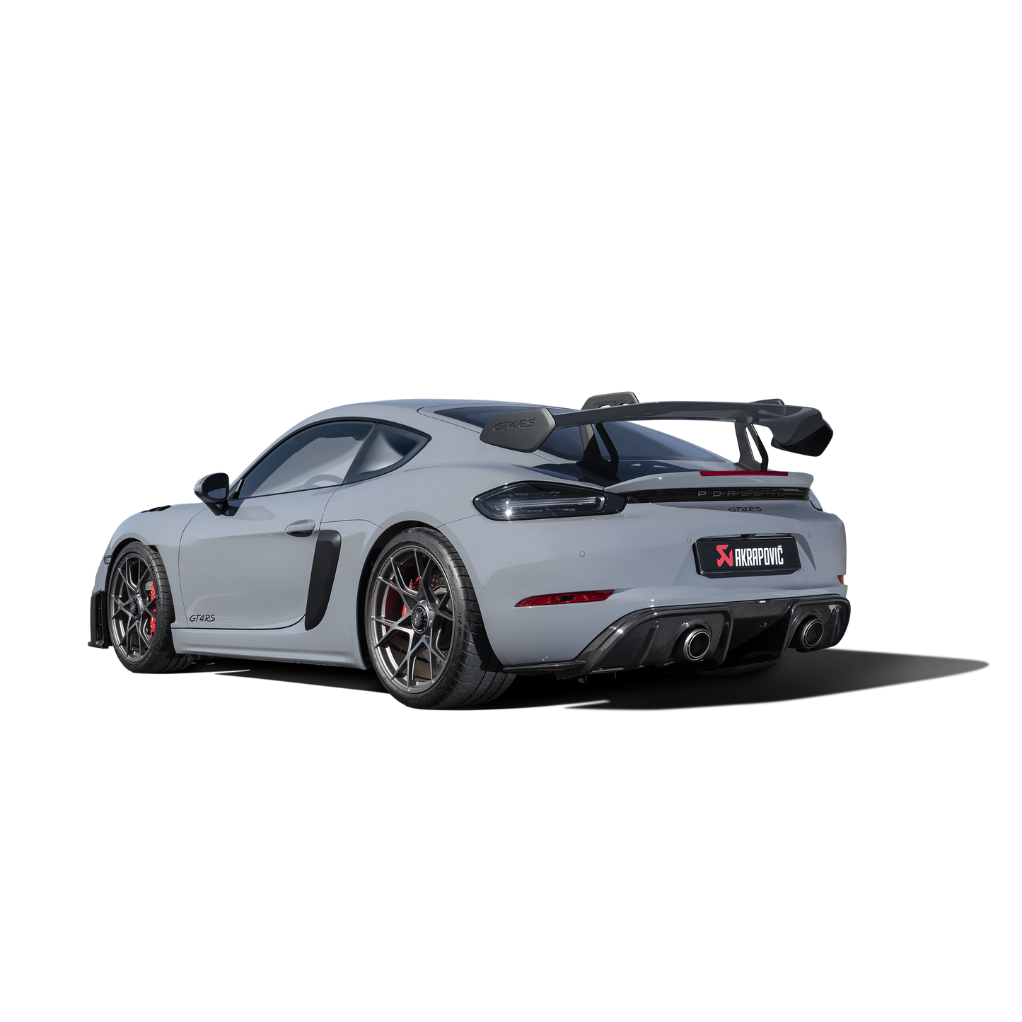 Akrapovič Slip-On Race Line Exhaust (Titanium) - 2022+ Porsche 718 Cayman GT4 RS/Spyder RS