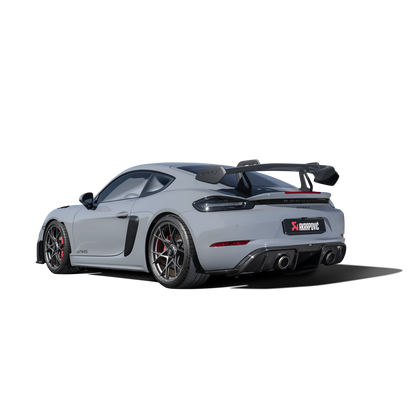 Akrapovič Slip-On Race Line Exhaust (Titanium) - 2022+ Porsche 718 Cayman GT4 RS/Spyder RS
