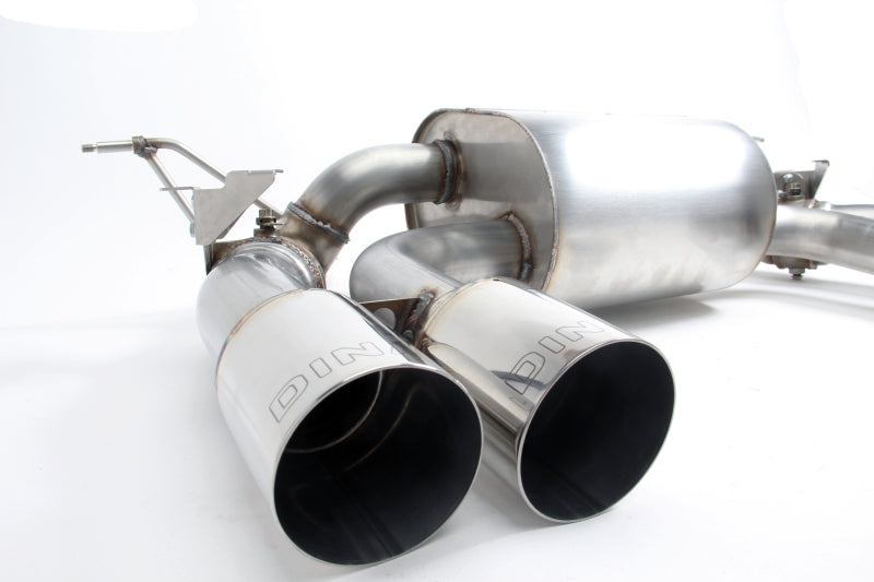 Dinan 15-20 BMW M3/M4 (F80/F82/F83) Free Flow Axleback Exhaust System - Polished Tips