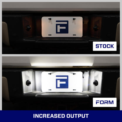 Form Lighting 1990 F-150 LED License Plate Lights (Pair)