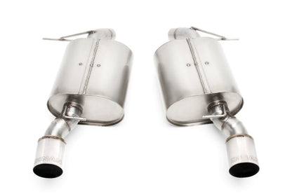 Dinan 07-11 BMW 335i/335xi (E90) Free Flow Axleback Exhaust System - Polished Tips