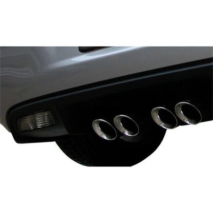 Corsa 05-08 Chevrolet Corvette C6 6.0L V8 Polished Sport Axle-Back Exhaust